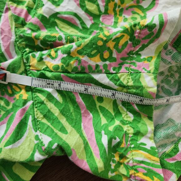 Lilly Pulitzer The Callahan Short 0 Beach Resortwear Vacation Floral Cottagecore - Picture 7 of 7